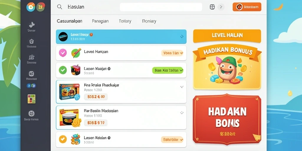 Tangkapan layar menggambarkan antarmuka pengguna yang intuitif.