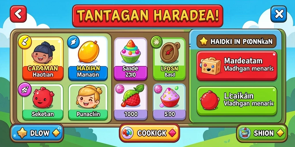 Level baru yang menantang untuk dijelajahi.