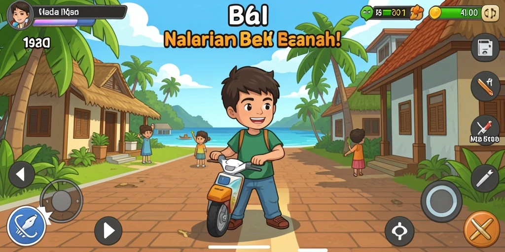 Grafis yang menawan dan efek suara yang realistis.