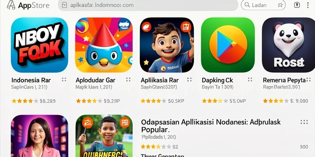 Ilustrasi grafik menakjubkan dari permainan slot yang populer.