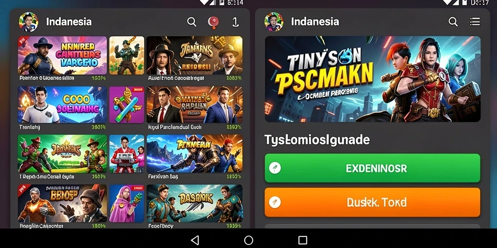 Grafis yang memukau dan menarik perhatian.