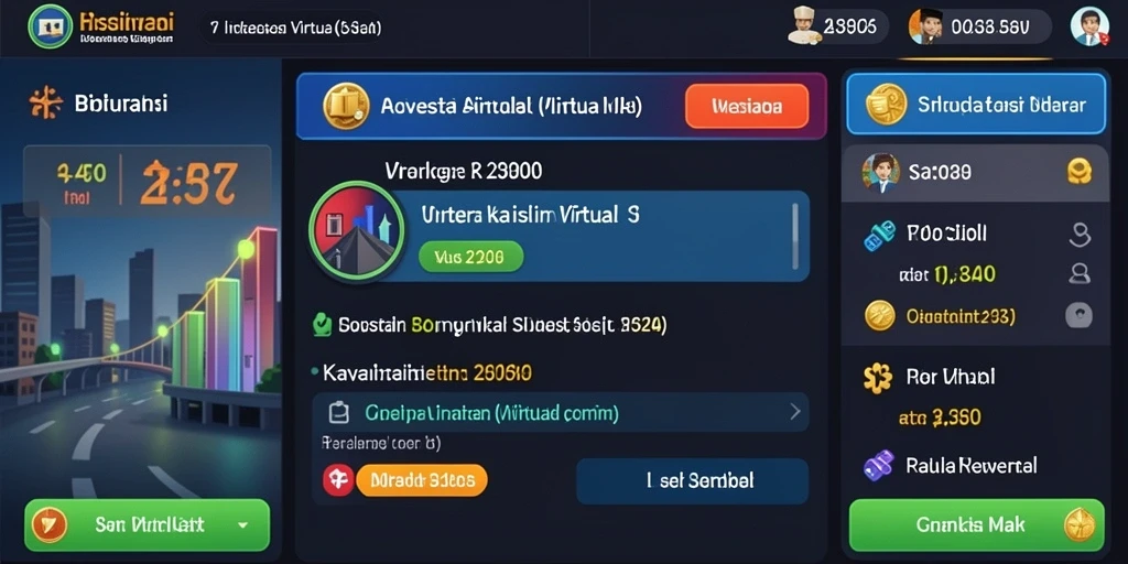Screenshot karakter dengan grafis yang menawan.