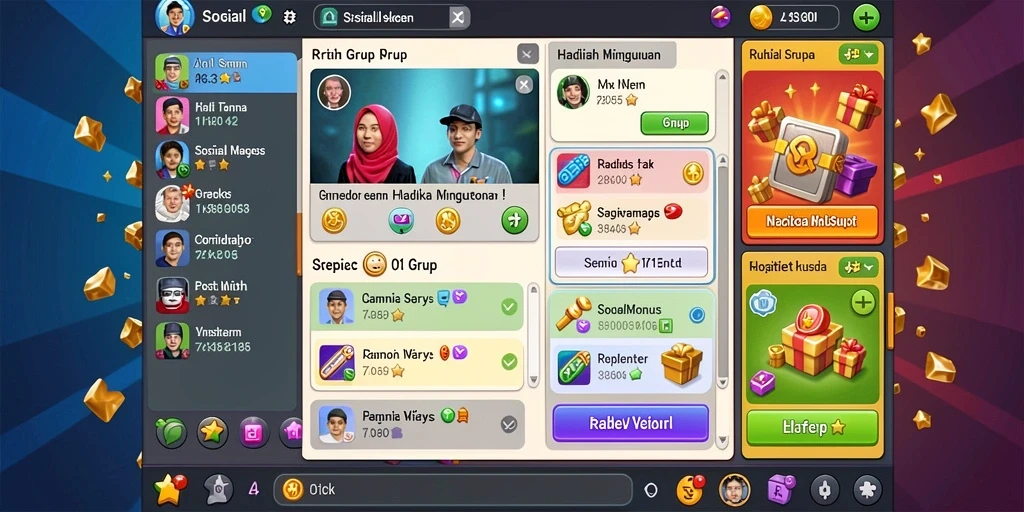 Tangkapan layar menggambarkan event spesial dengan hadiah menarik.