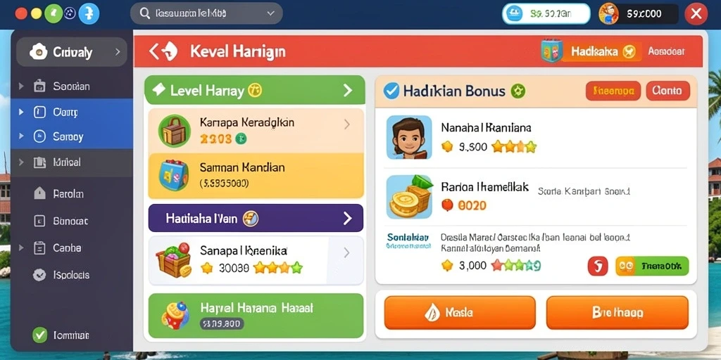 Pengalaman berpetualang yang penuh tantangan.