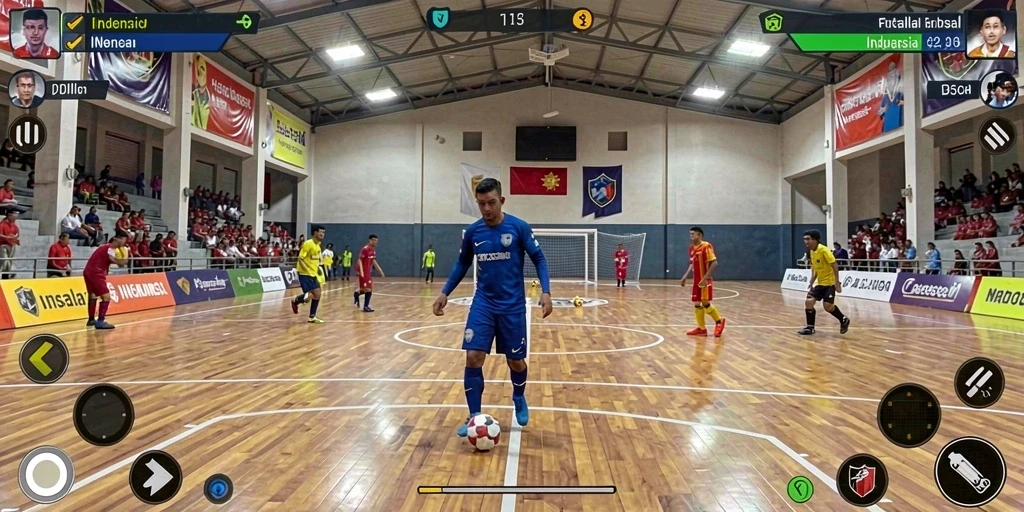 Rakaman gameplay yang menampilkan aksi seru dalam TENTOTO.