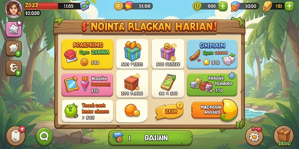 Level menantang yang penuh dengan rintangan.